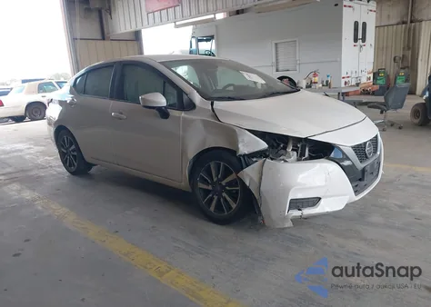 2022 Nissan Versa 1.6 Sv Xtronic Cvt from USA, damaged, VIN 3N1CN8EV5NL844825